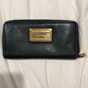 Marc by Marc Jacobs black leather wallet